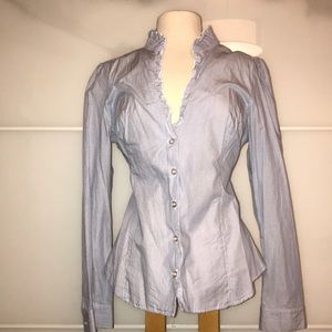 Odille for Anthropologie button-down top